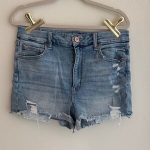 American Eagle Outfitters Light Blue Jean Shorts